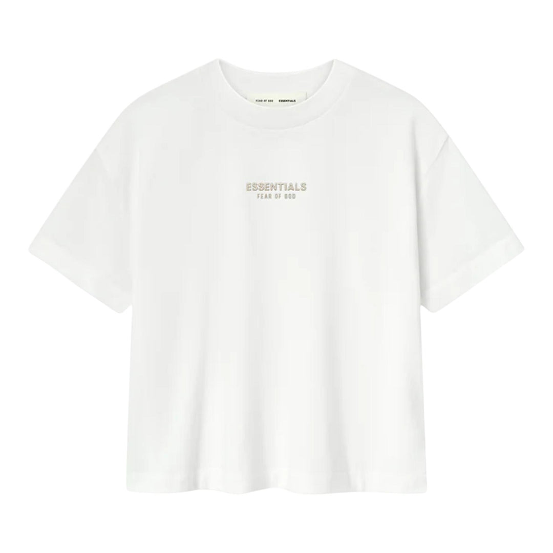 Club21 - Fear of God ESSENTIALS - Women Classic Fit Tee - TEES - Off-White