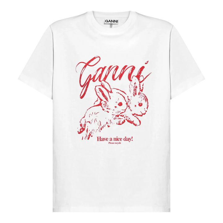 Basic Jersey Bunnies Relaxed T-Shirt