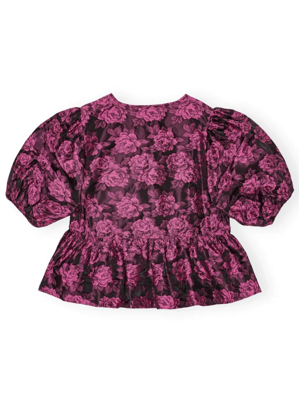 GANNI-Botanical-Jacquard-Peplum-Blouse-Floral-2