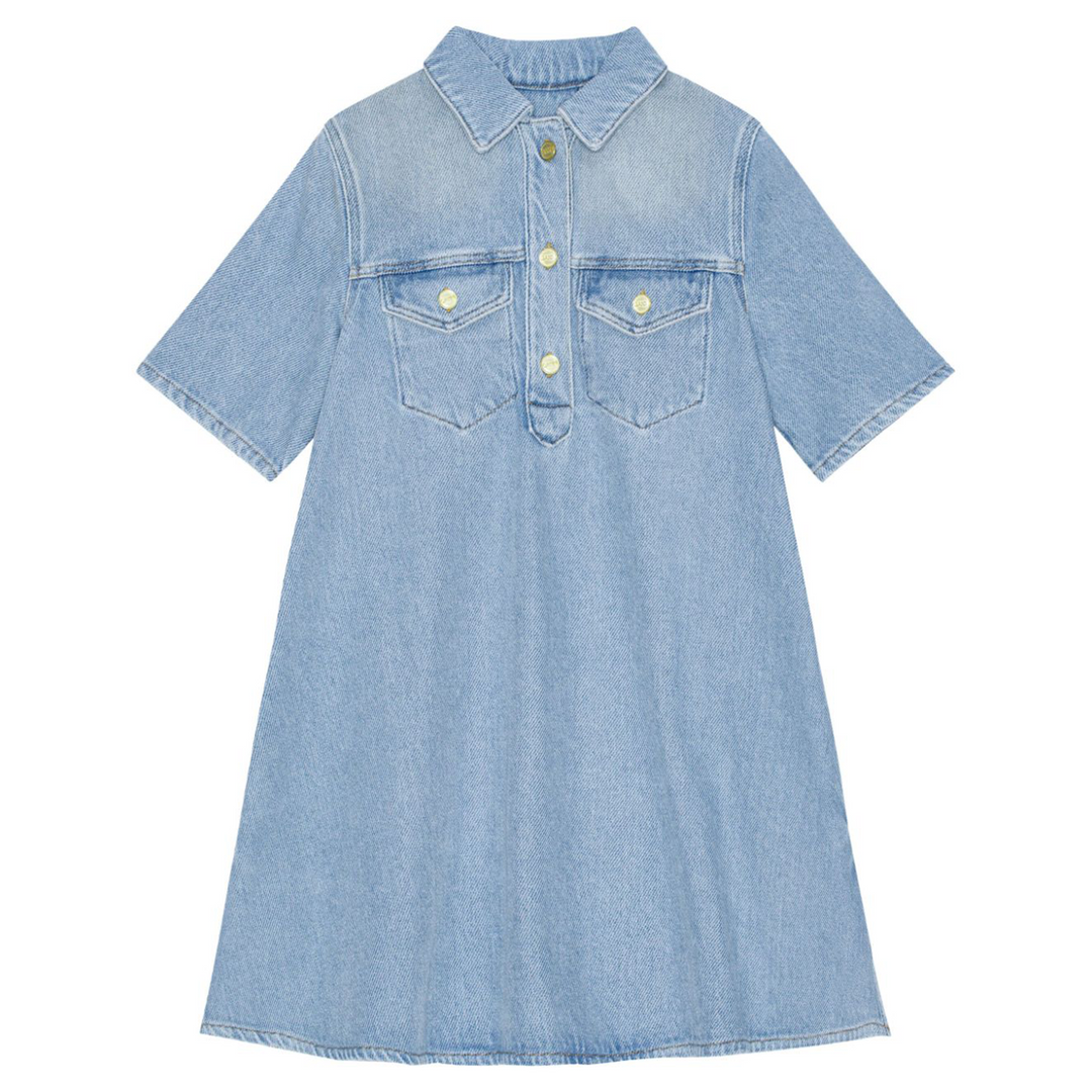 Heavy Denim Mini Dress