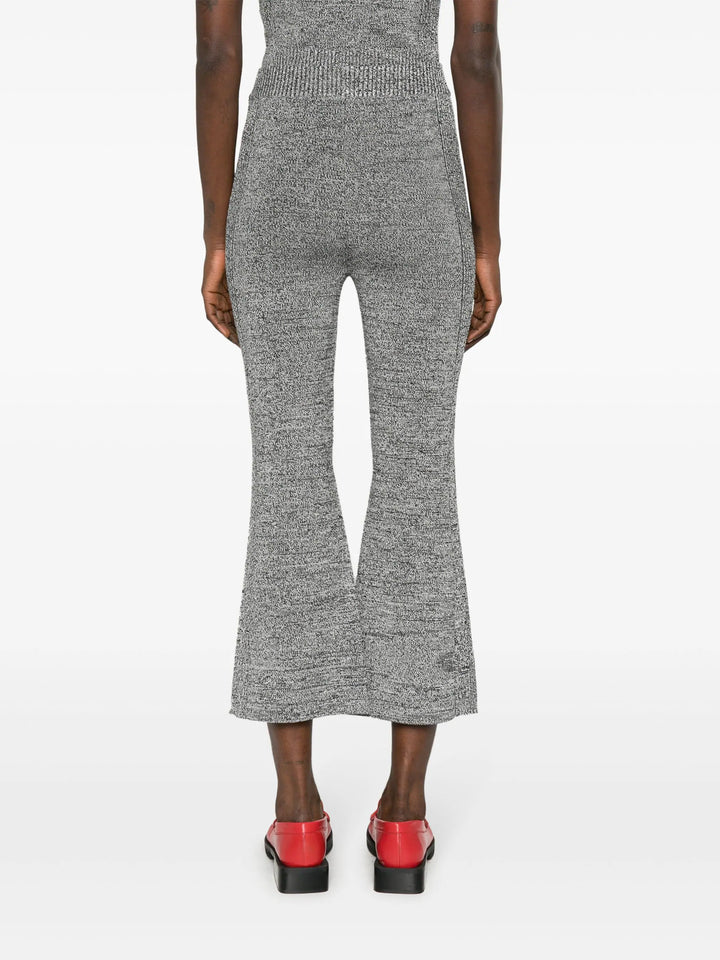 GANNI-Melange-Rib-Cropped-Pants-Black-4