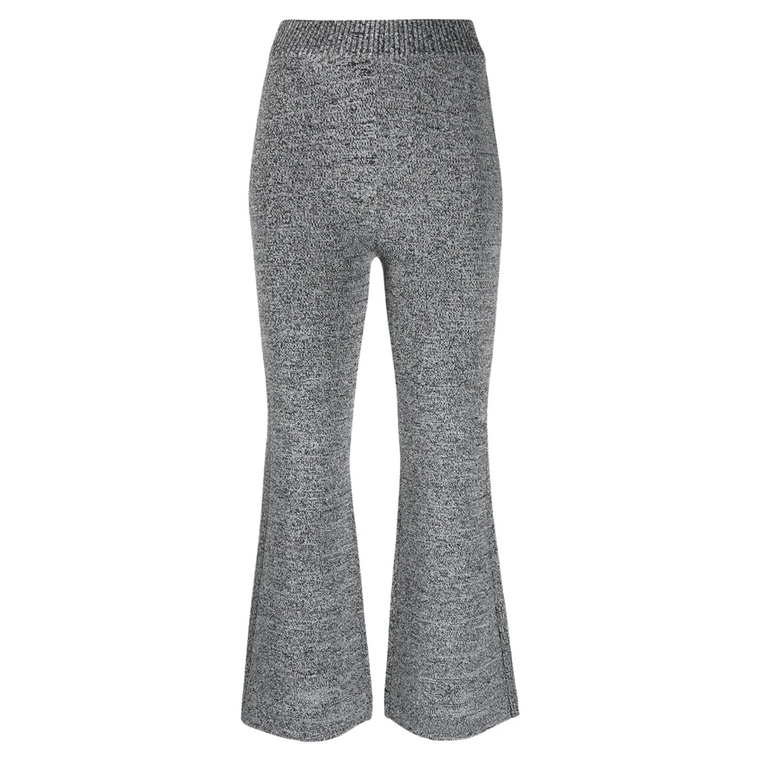 混色羅紋九分褲