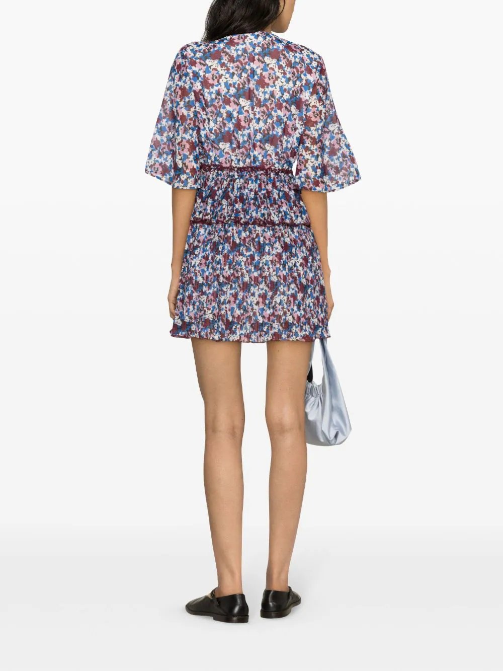 GANNI-Pleated-Georgette-Flounce-Smock-Dress-Multi_4