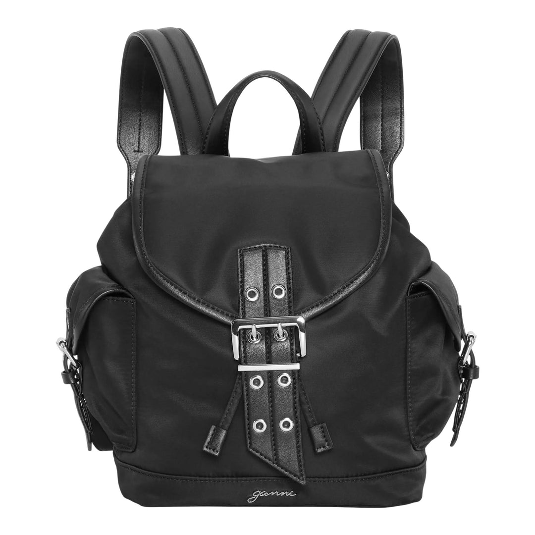 Club21 - GANNI - Bucky Backpack Small Nylon - BACKPACKS - Black