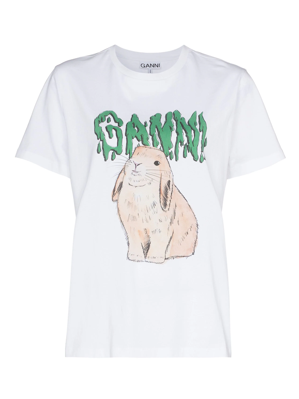 GANNI_BunnyT-Shirt-White