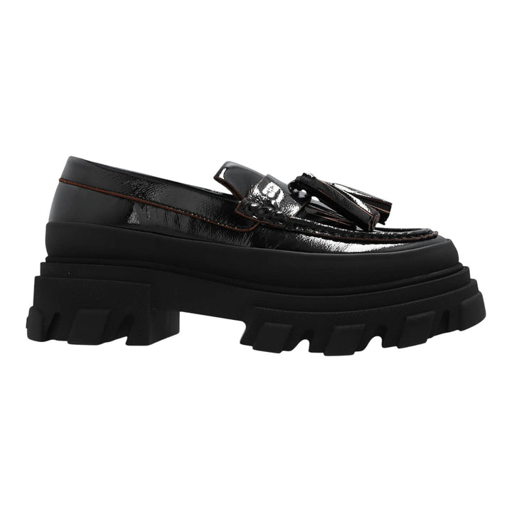Club21 - GANNI - Cleated Loafer Naplack - LOAFER - Black