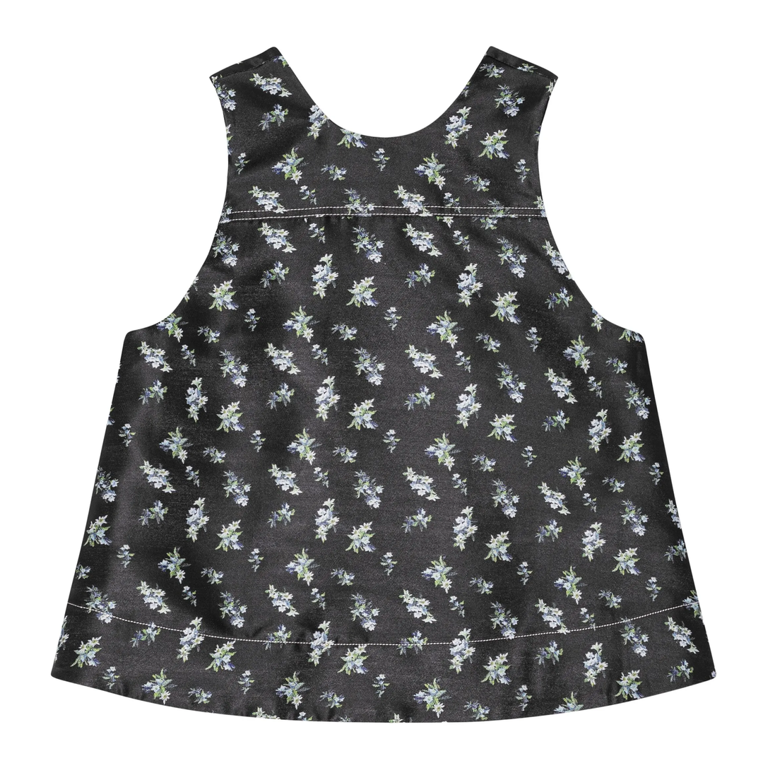 GANNI_Floral_Jacquard_Sleeveless_Top_Black