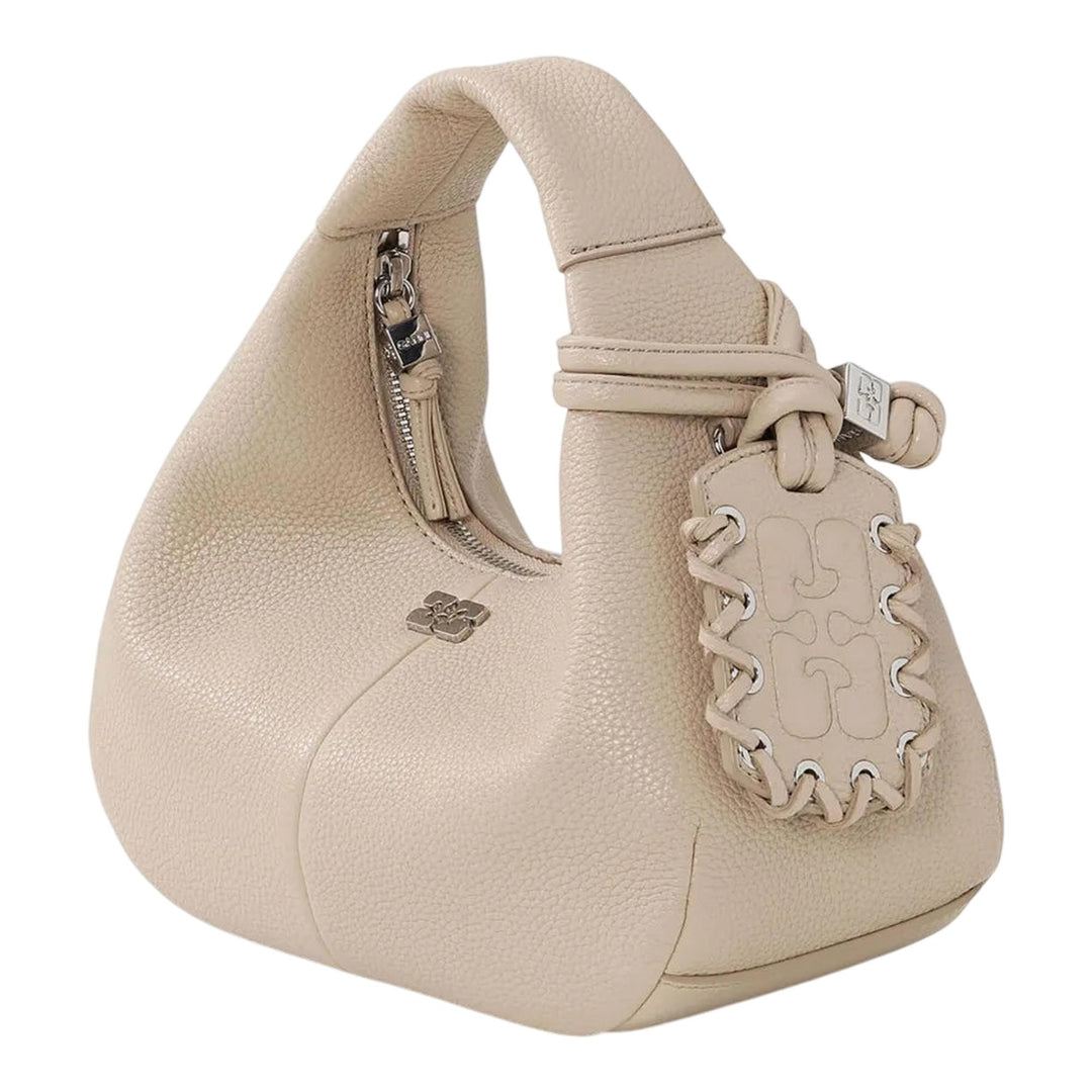 Club21 - GANNI - Hobo Mini Grained - HOBO - White