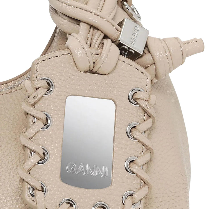 Club21 - GANNI - Hobo Mini Grained - HOBO - White