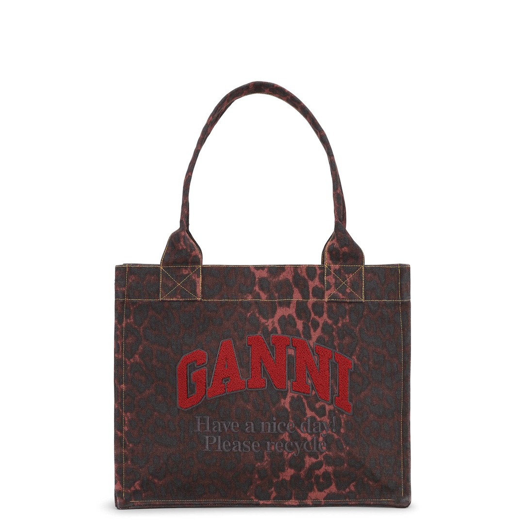 GANNI_Large_Easy_Shoppe_Red_Leopard_Red