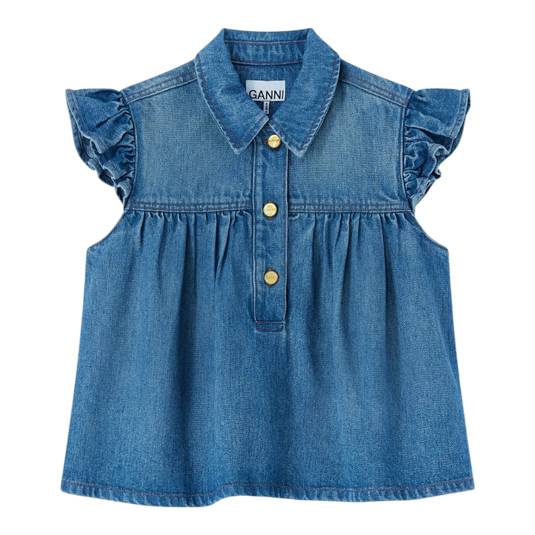 Light Weight Denim Top