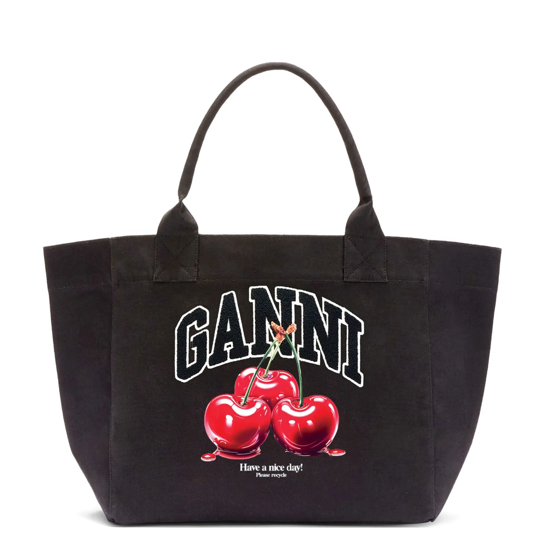 Medium Trapeze Shopper Cherry
