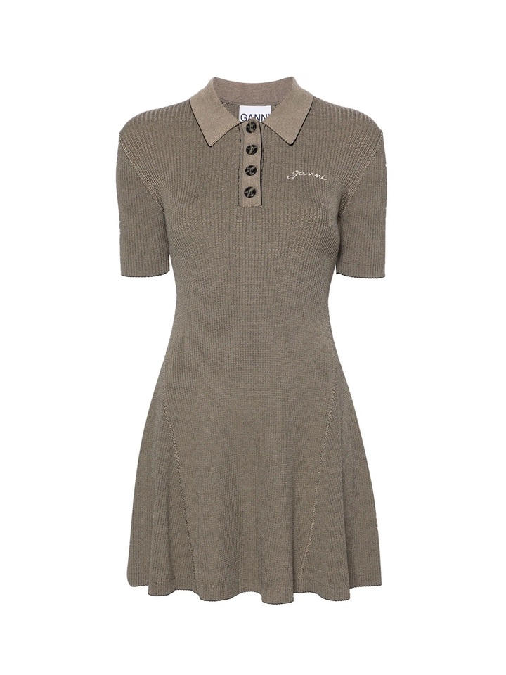  Analyzing image    GANNI_MelangeKnitMiniDress_Grey