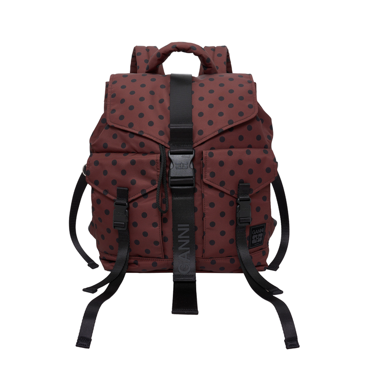 Printed Nylon Backpack