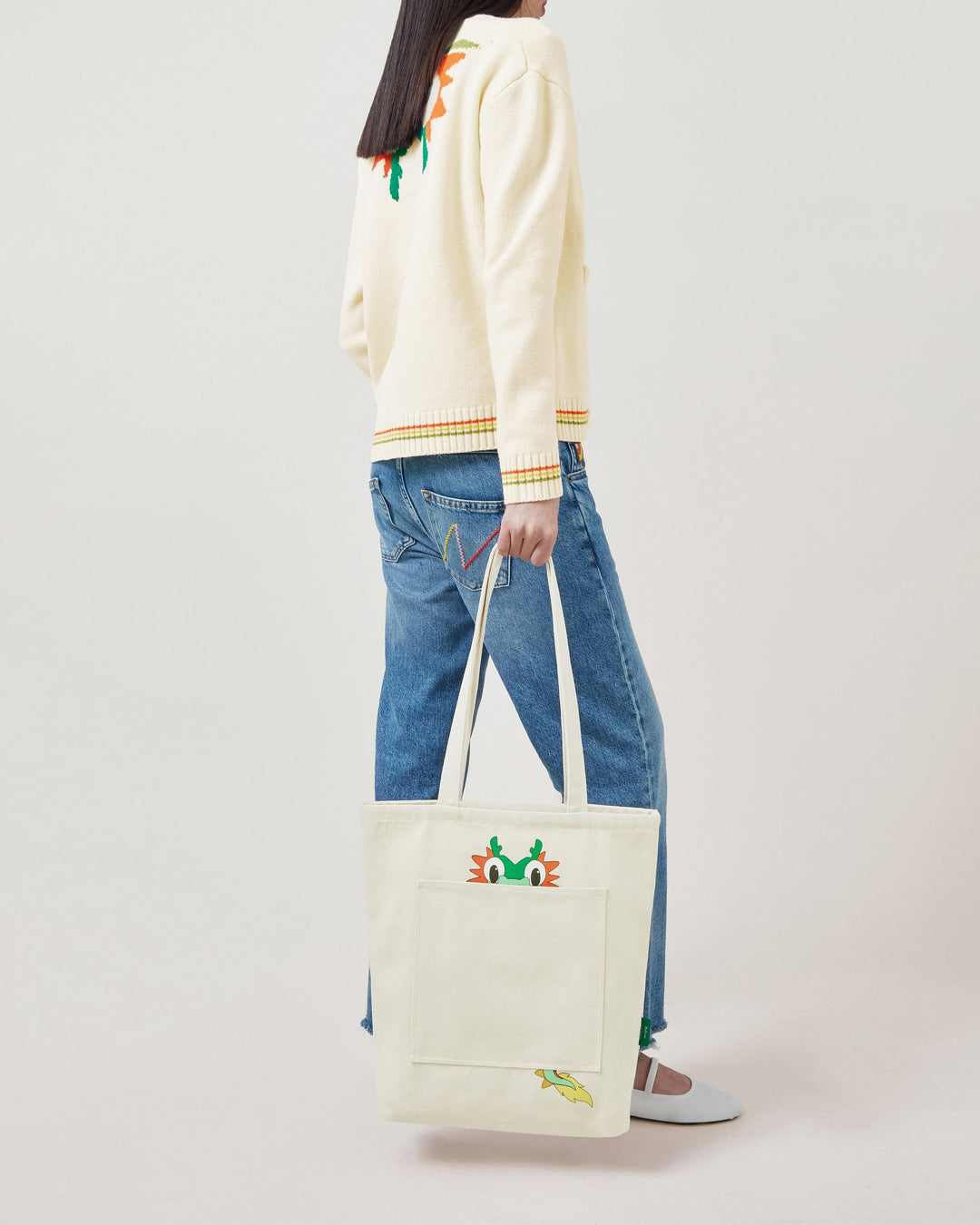 Mira Mikati x Mulberry Canvas Tote