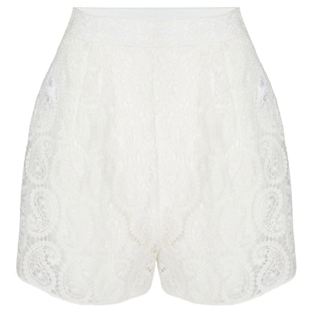 Lace Paisly Shorts