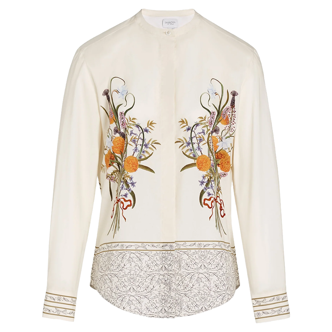 Popeline Printed Blouse