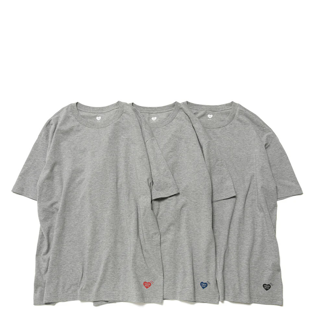 HUMANMADE_3-PackT-ShirtSet_Greyy