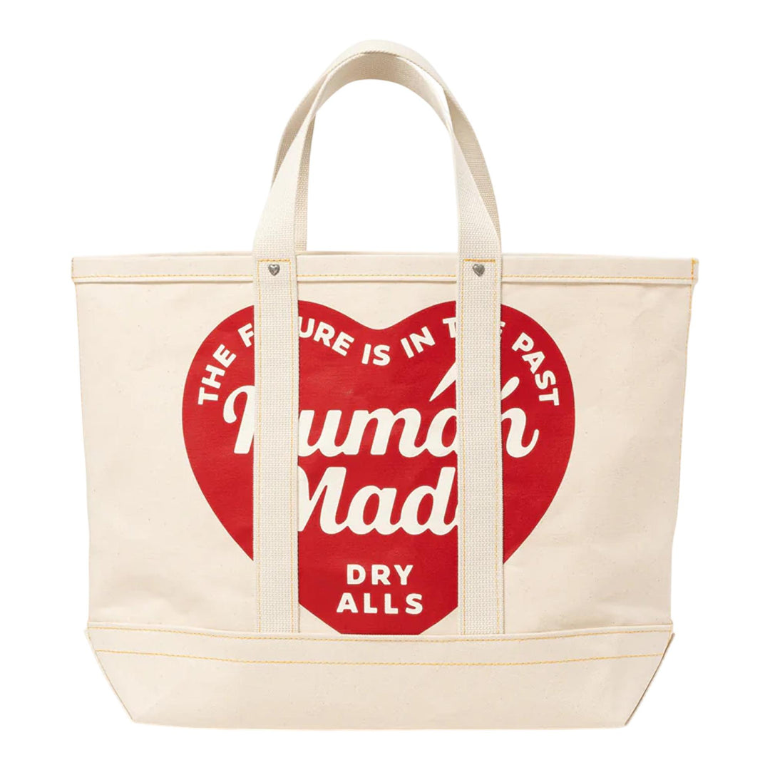 Club21 - HUMAN MADE - Canvas Tote Large - TOTES - White