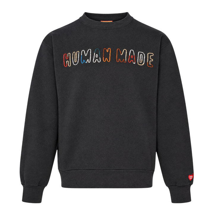 Embroidered Crewneck Sweatshirt