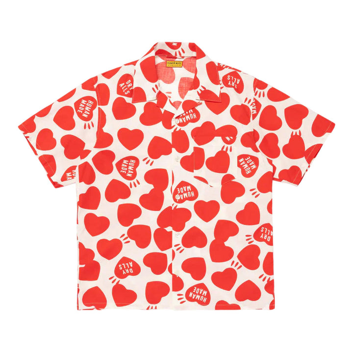 Club21 - HUMAN MADE - Heart Aloha Shirt - SHIRTS - White