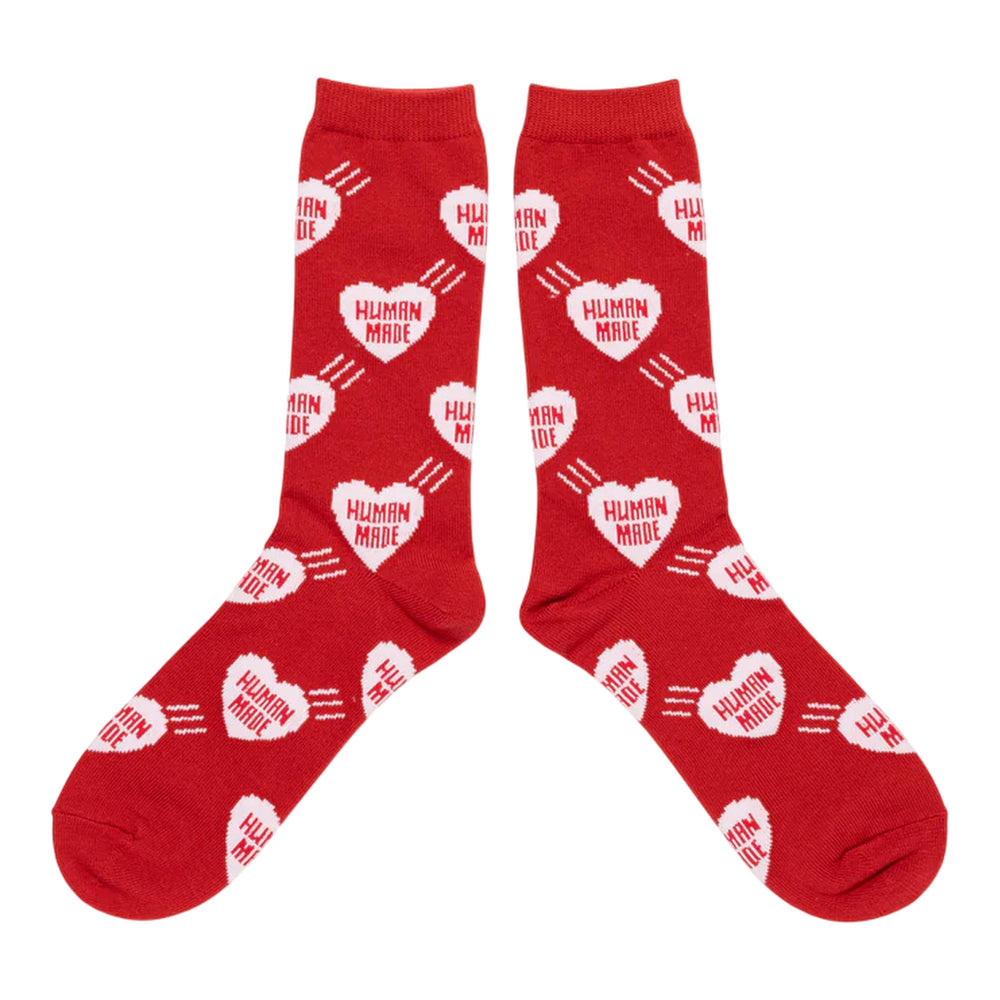 Club21 - HUMAN MADE - Heart Socks - SOCKS - Red