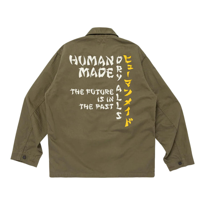 Club21 - HUMAN MADE - Military Shirt - JACKETS - Olive