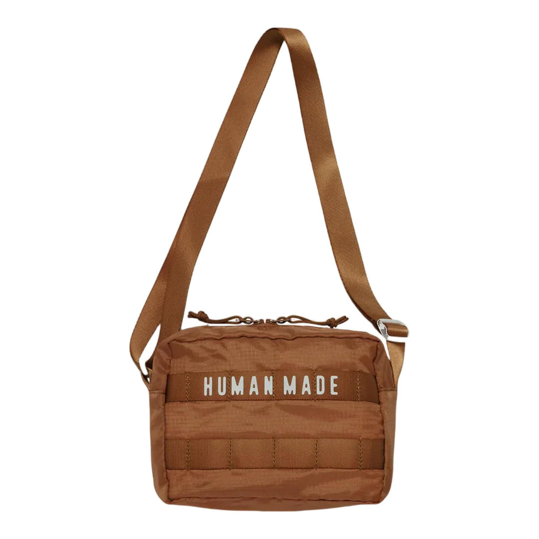 Club21 - HUMAN MADE - Packable Light Pouch - CROSS BODY - Brown