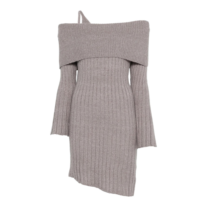 Club21 - House of Sunny - Chunky Rib Dress - KNIT DRESSES - Grey
