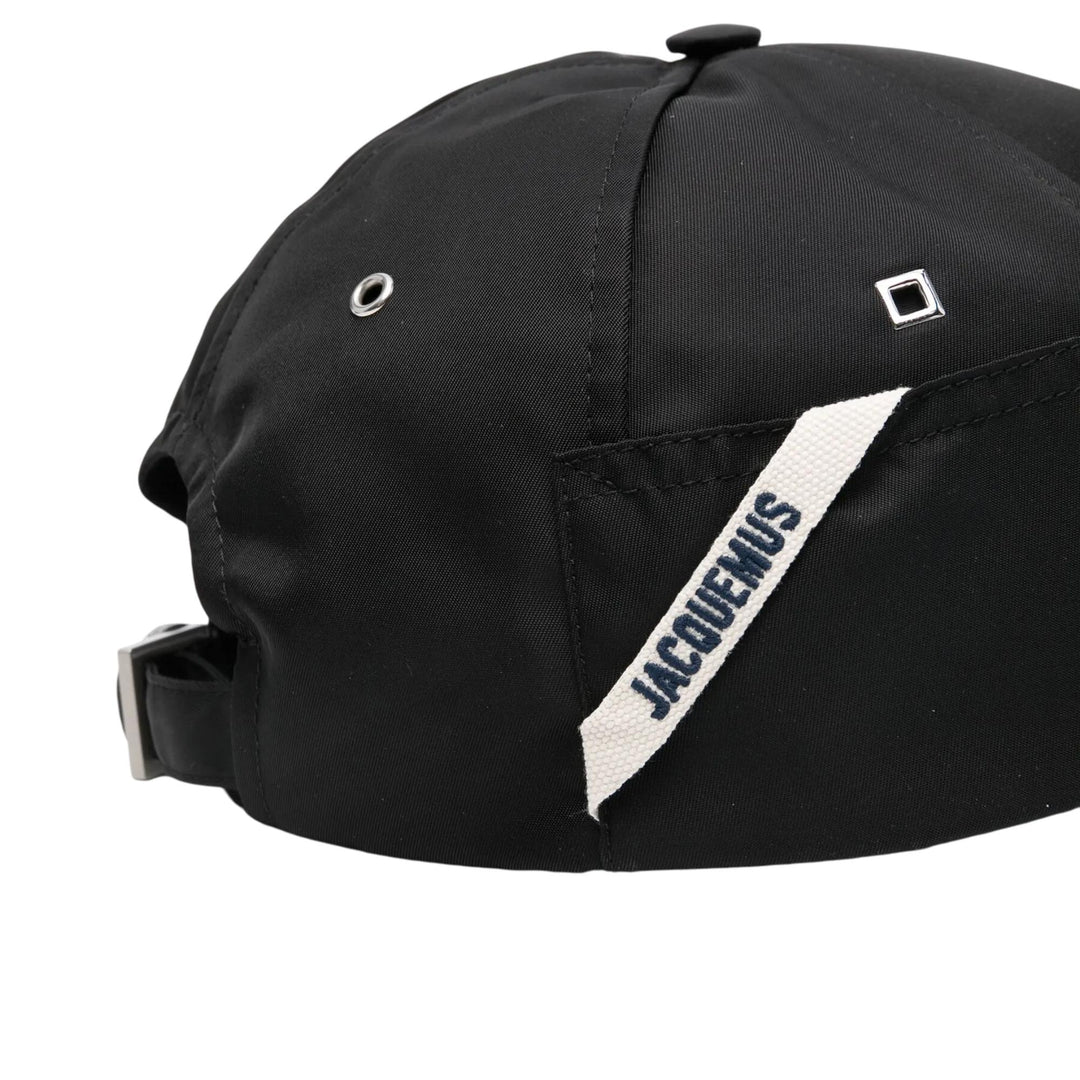 Club21 - JACQUEMUS - La Casquette Ovalie - HATS - Black