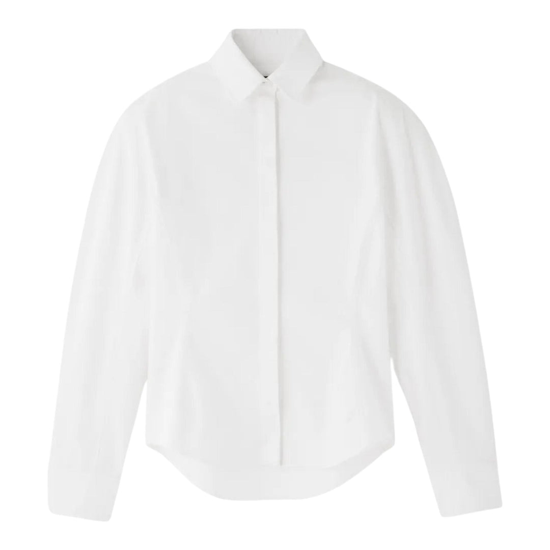 Club21 - JACQUEMUS - La Chemise Ovalo - BLOUSES - White