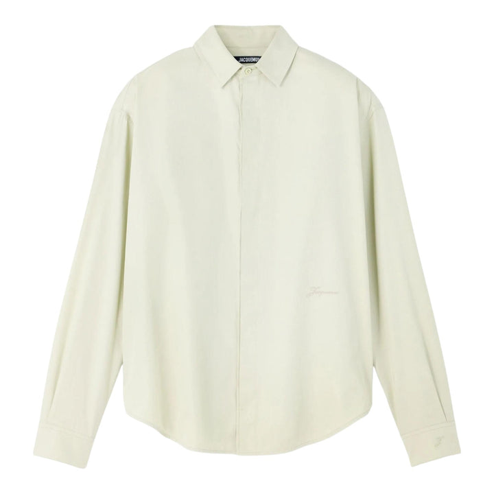 Club21 - JACQUEMUS - La Chemise Simon Manches Longues - SHIRTS - Green