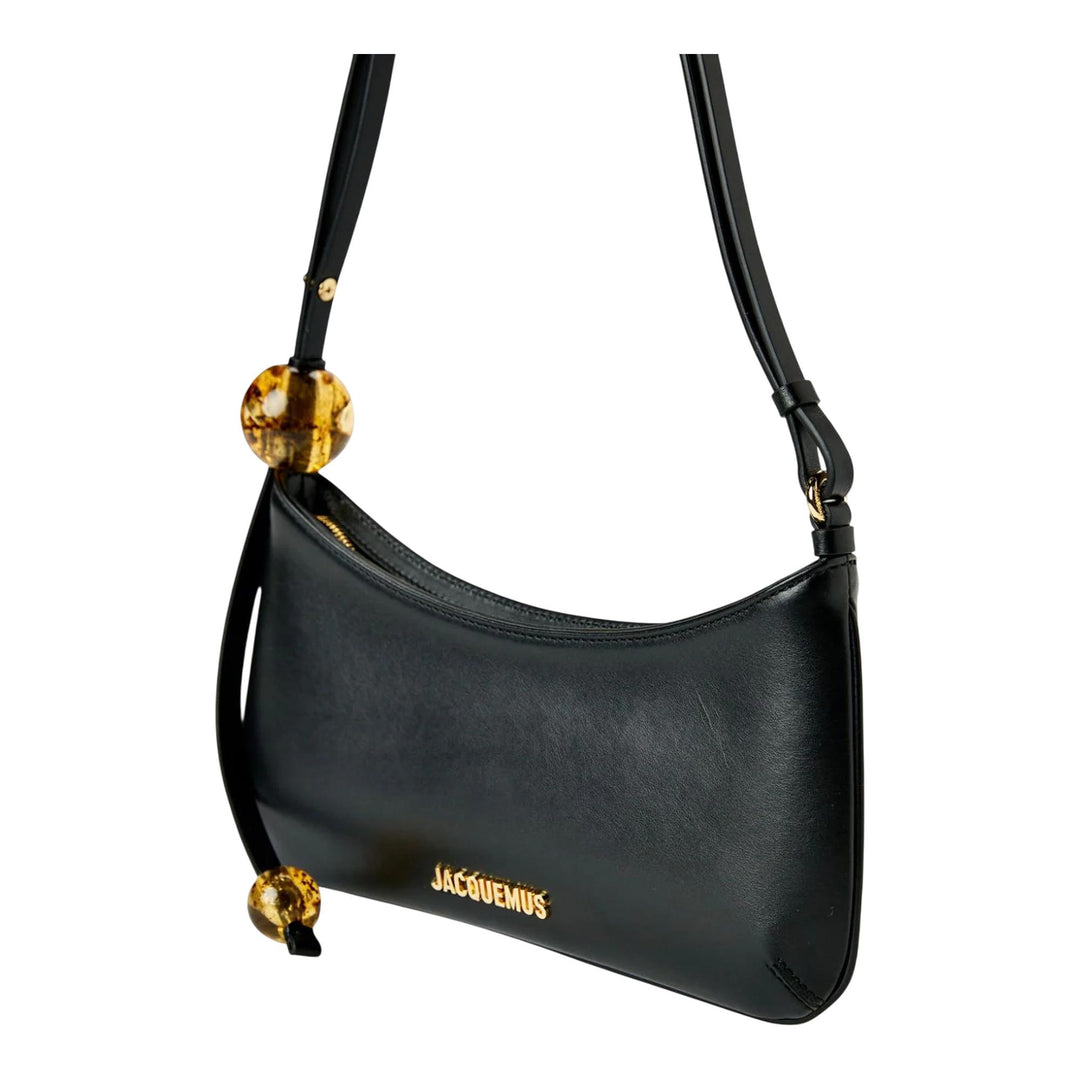 Club21 - JACQUEMUS - Le Bisou Perle - HANDBAGS - Black