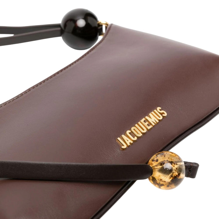 Club21 - JACQUEMUS - Le Bisou Perle - HANDBAGS - Brown