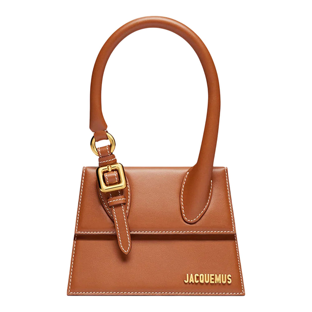 Club21 - JACQUEMUS - Le Chiquito moyen boucle - HANDBAGS - Brown