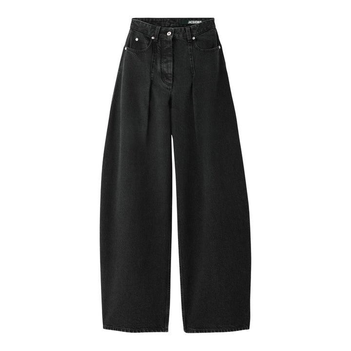 Club21 - JACQUEMUS - Le De-Nimes Ovalo - JEANS - Black