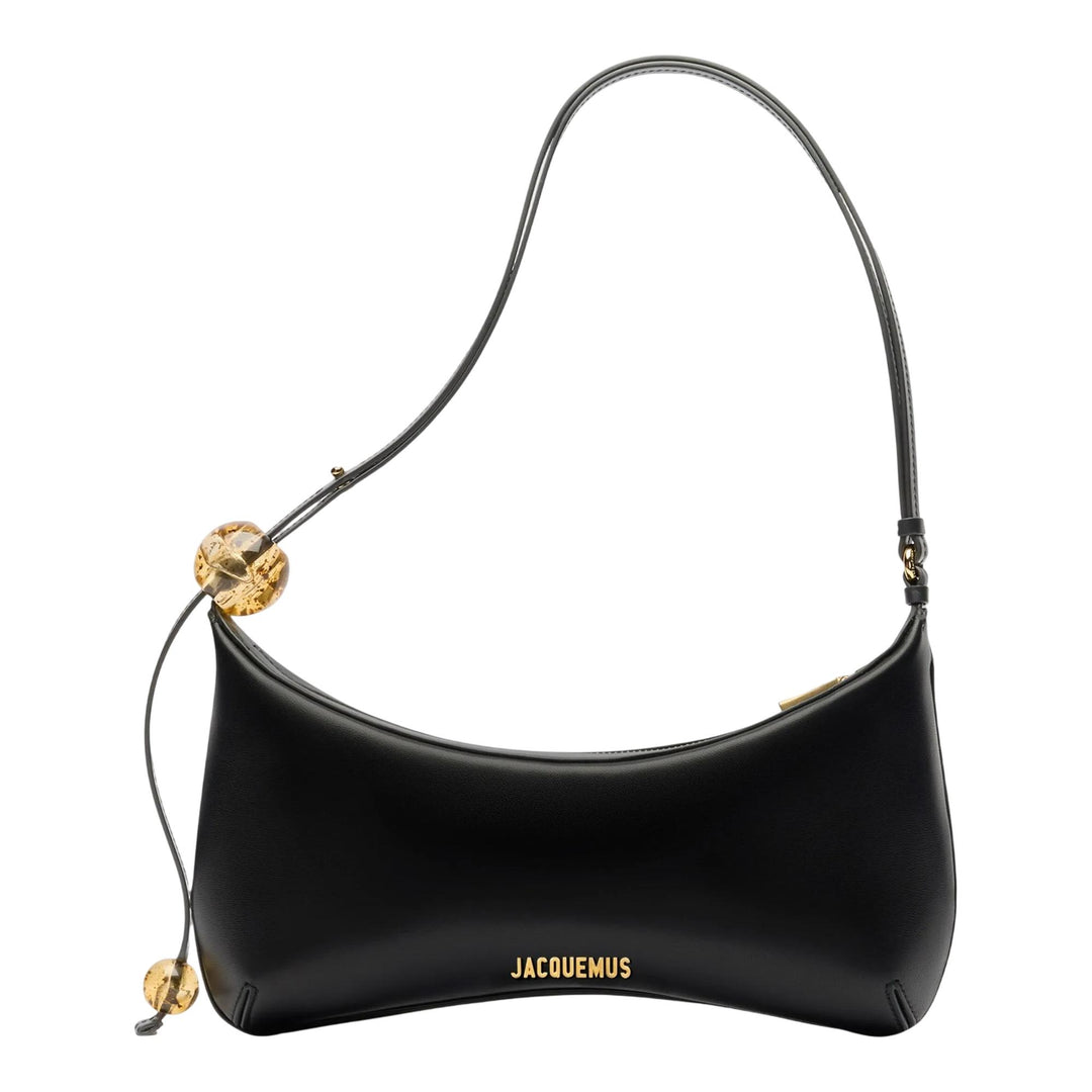Club21 - JACQUEMUS - Le Grand Bisou Perle - HANDBAGS - Black