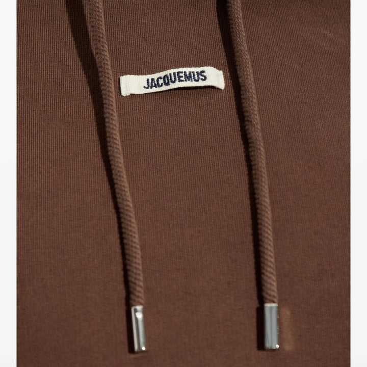 Club21 - JACQUEMUS - Le Hoodie Gros Grain - SWEATSHIRTS - Dark Brown
