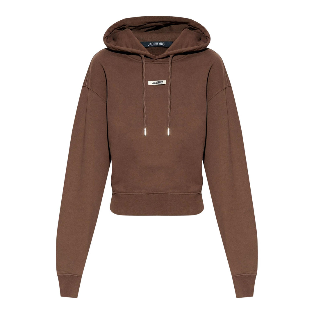 Club21 - JACQUEMUS - Le Hoodie Gros Grain - TEES - Brown