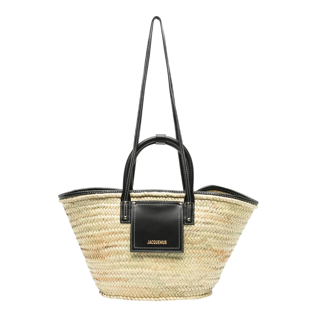Club21 - JACQUEMUS - Le Panier Soli - HANDBAGS - Black