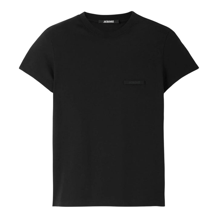 Club21 - JACQUEMUS - Le T-Shirt Gros Grain Manches Courtes - TEES - Black