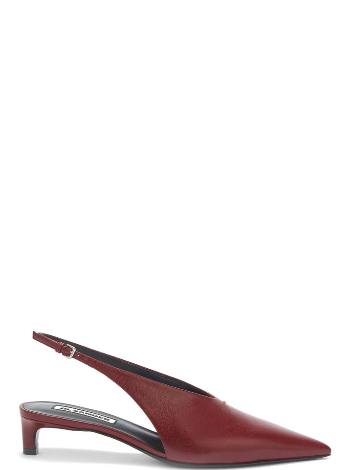 JIL_SANDER_Tripon_Pointy_Kitten_Heel-Red