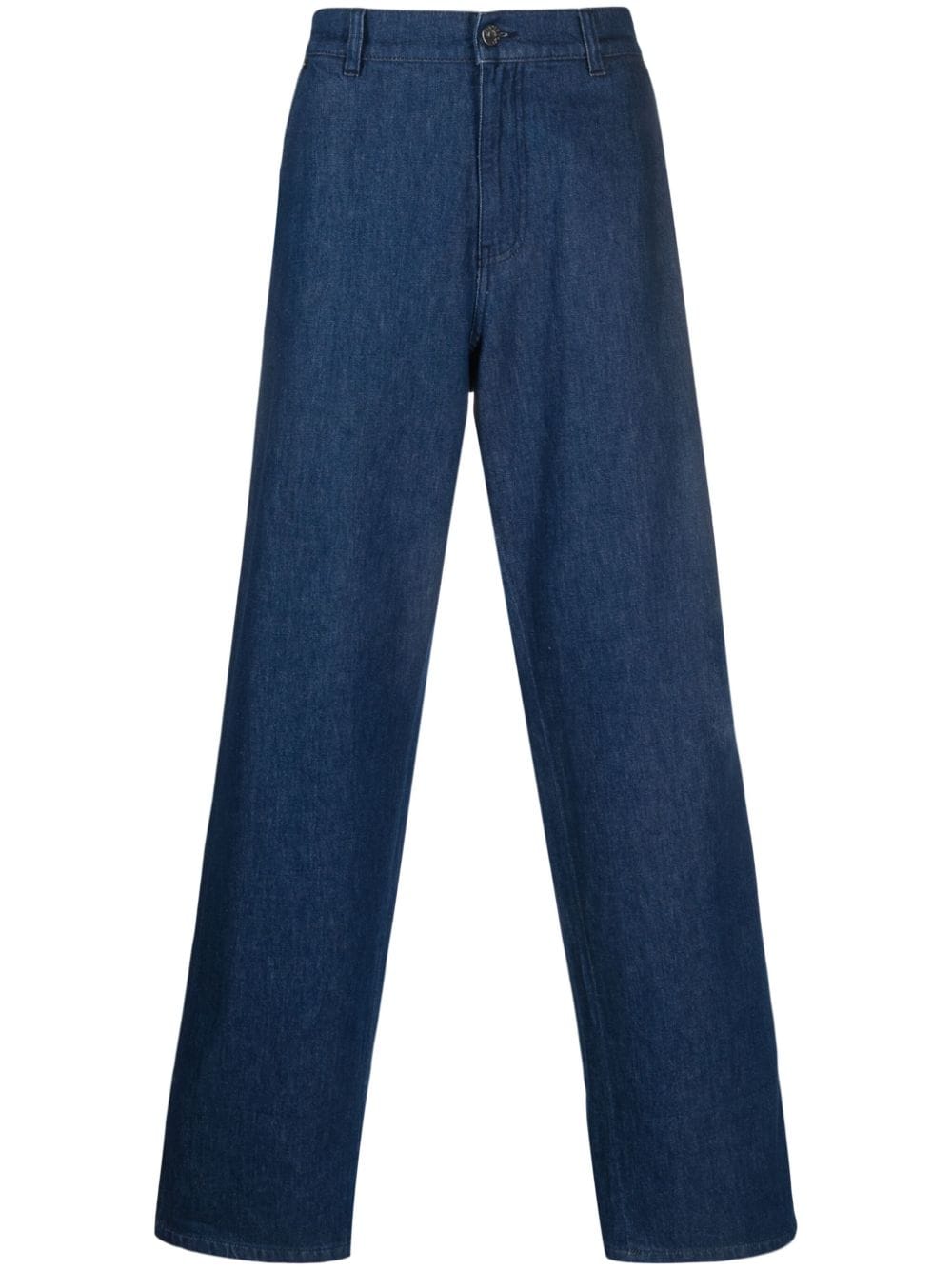 JW-Anderson-Logo-Grid-Turn-Up-Workwear-Jeans-Indigo-1