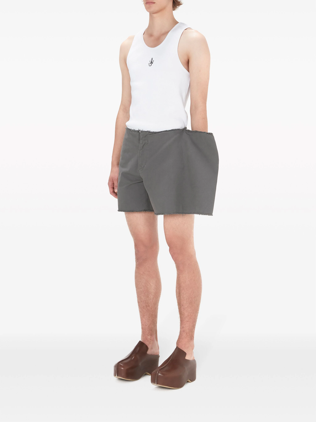 JW-Anderson-Side-Panel-Shorts-Grey-2