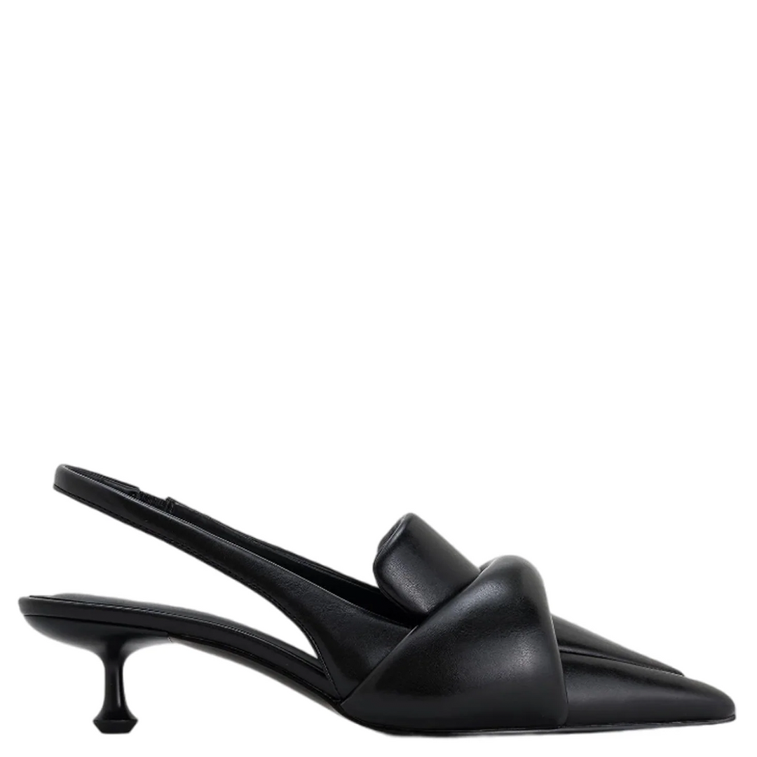 Carla Soft Padded Kitten Heel Pumps