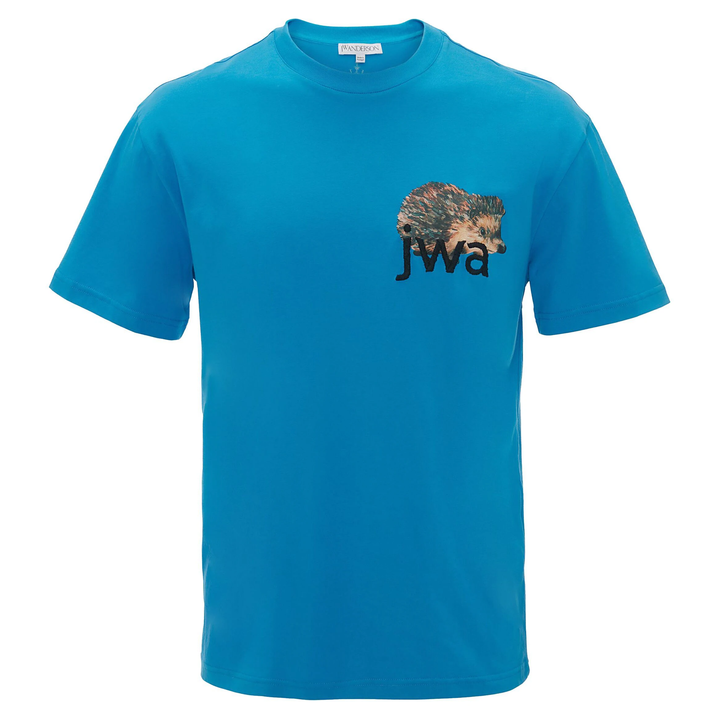 JW_Anderson_Hedgehog_T-Shirt_Blue