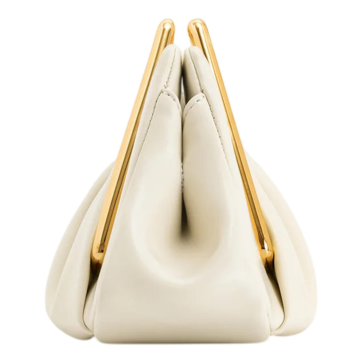 Club21 - JW PEI - Lila Metal Frame Clutch - HANDBAGS - Off-White