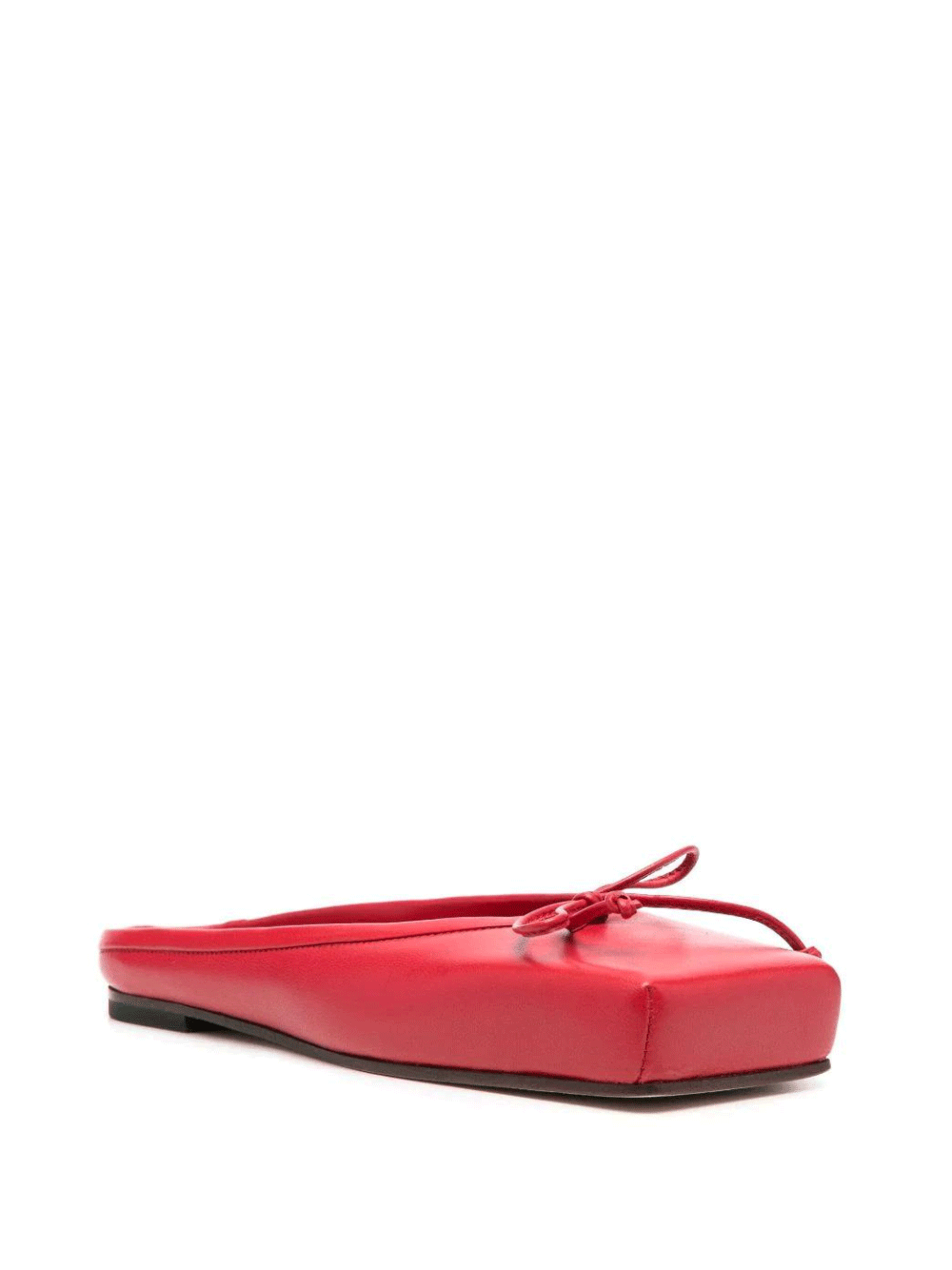 Jacquemus-Les-Mules-Plates-Ballet-Red-2