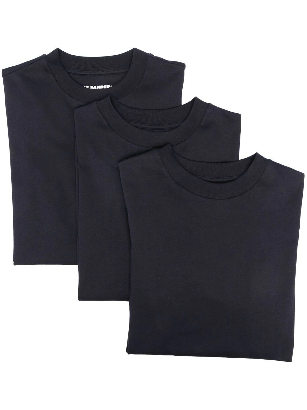 Jil Sander 3 Pack T-Shirt Navy 1