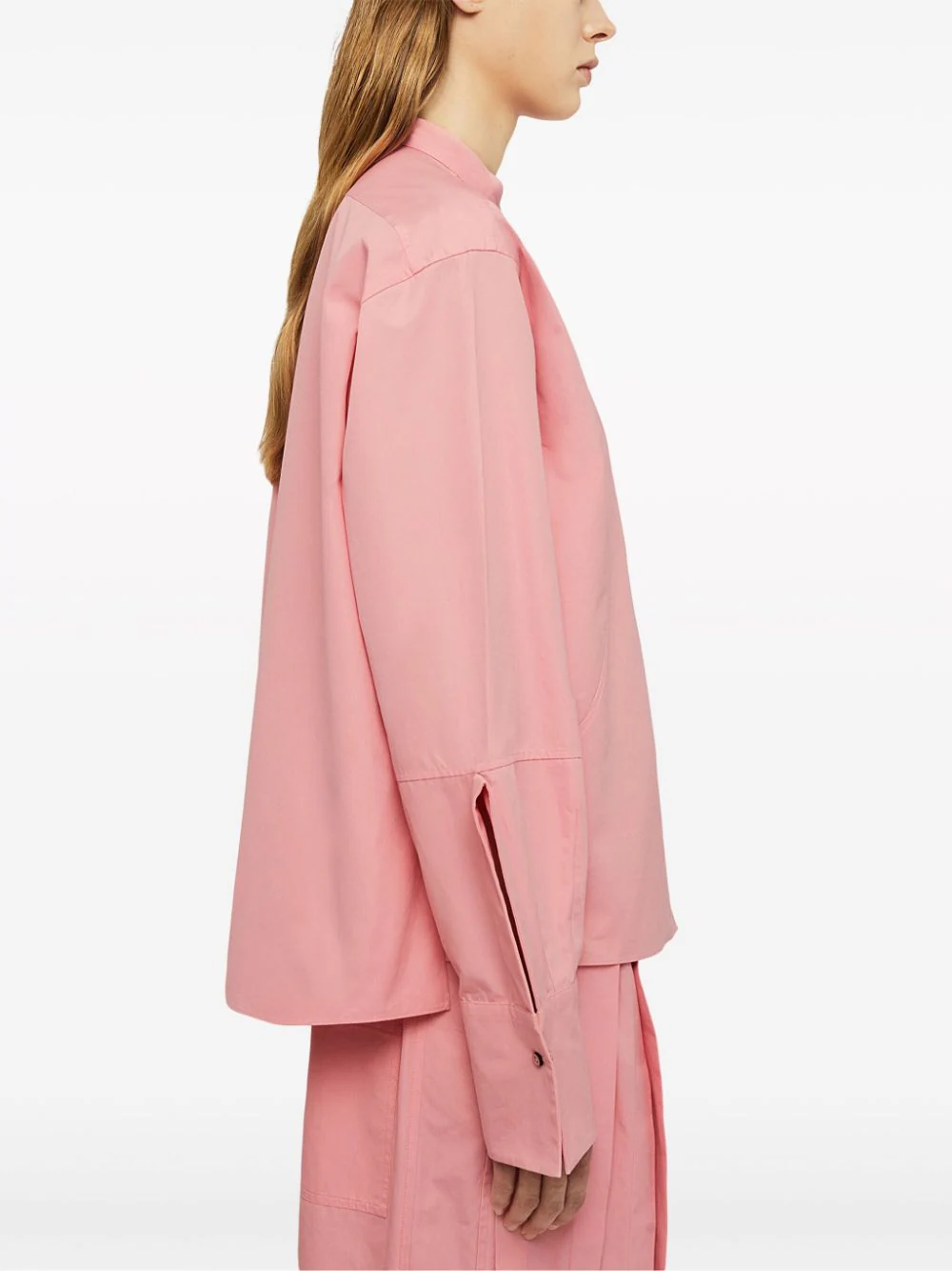 Jil-Sander-Cotton-And-Silk-Poplin-Shirt-Pink-6